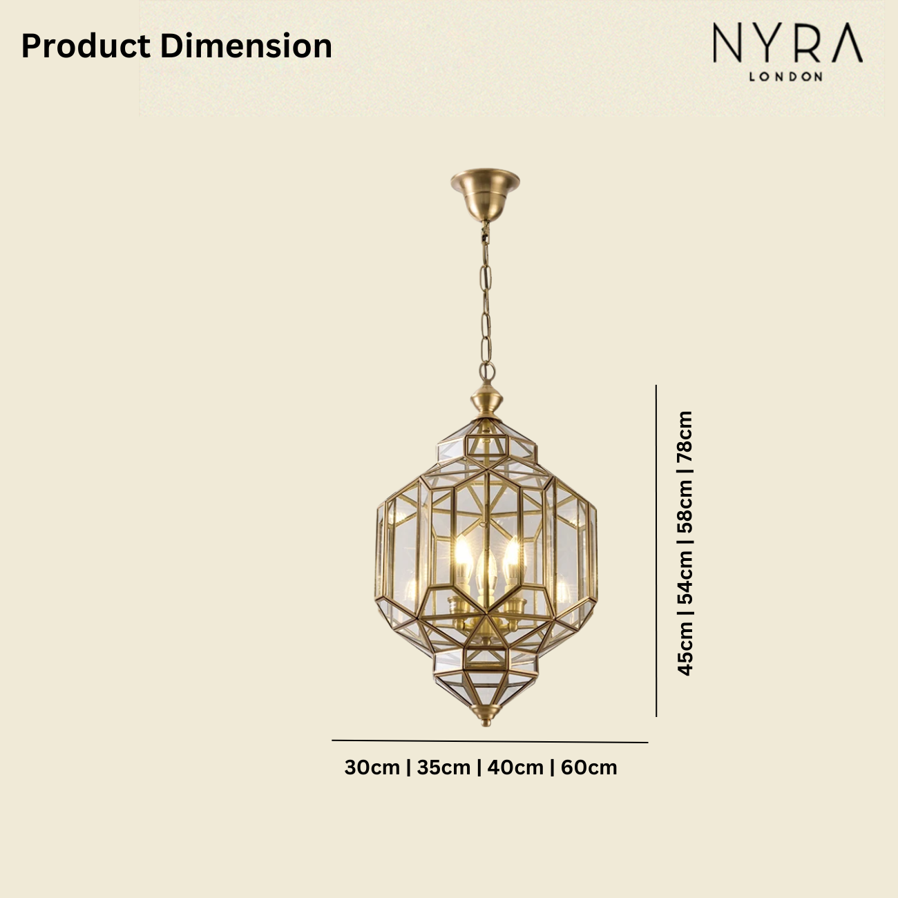 Dimlux Glass Pendant Light