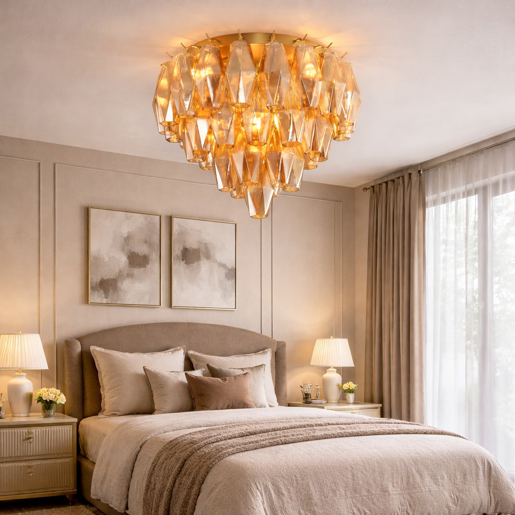 Madelyn Glass Ceiling Light