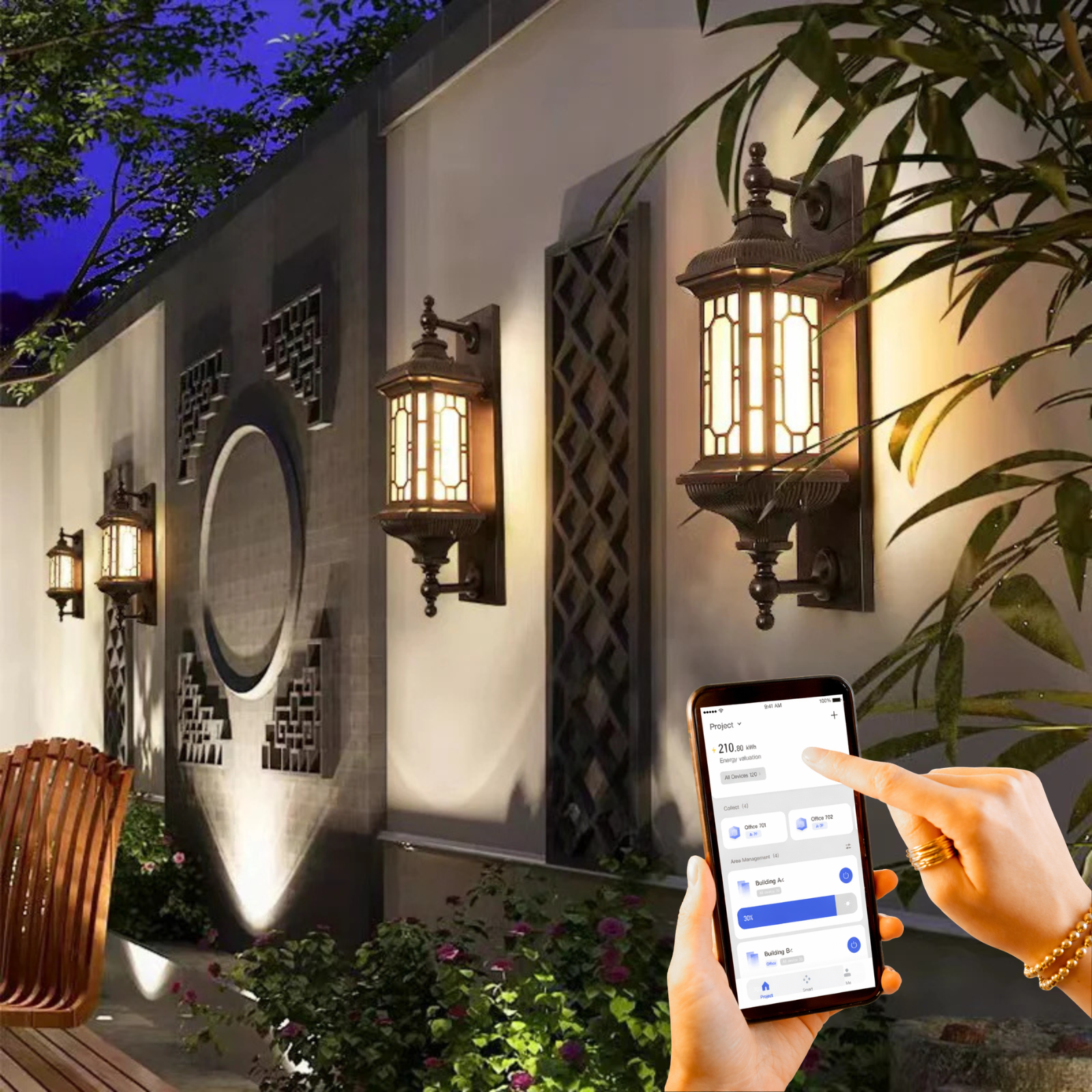 Retro Waterproof Porch Lamps