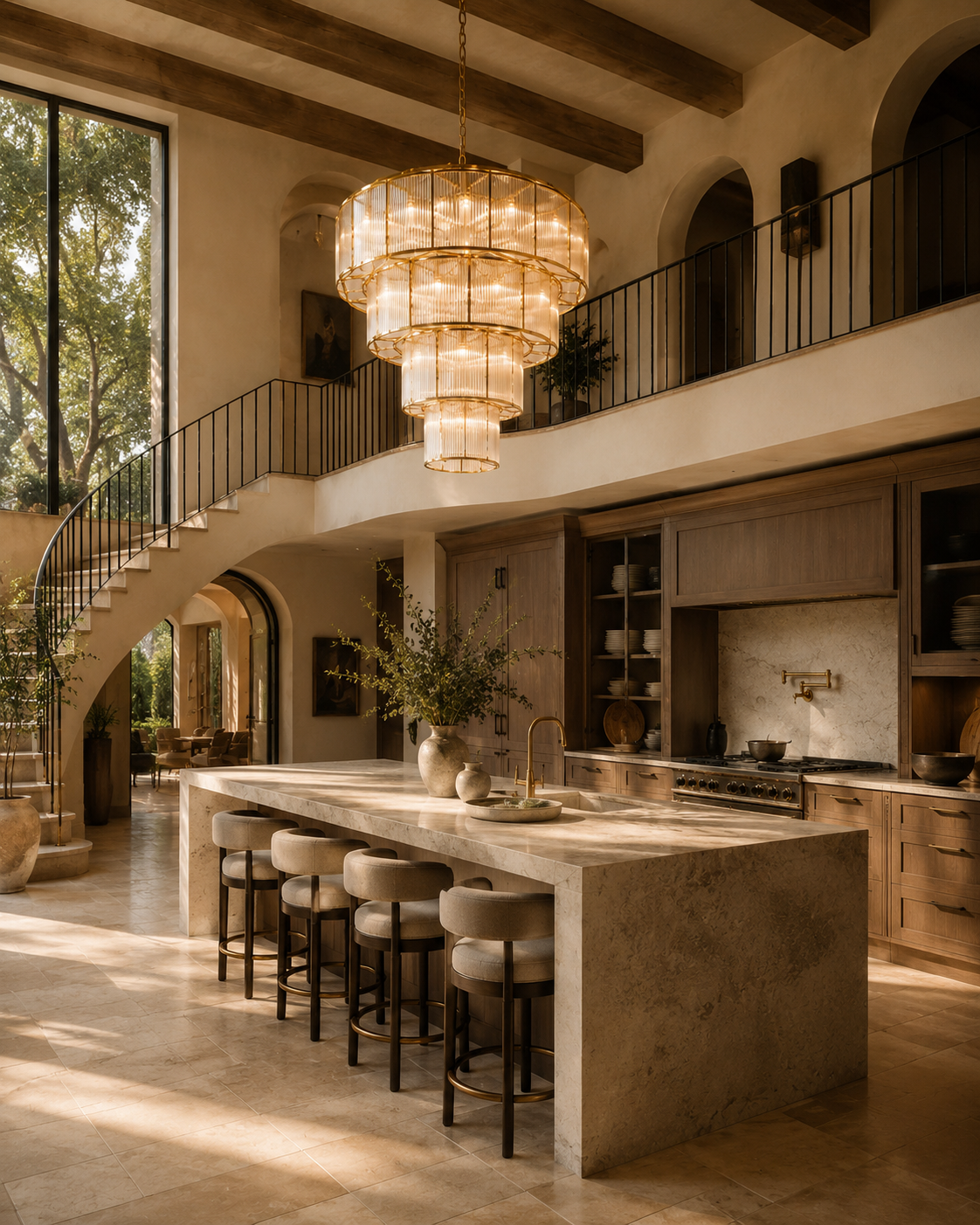 Riva Glass Pendant Light