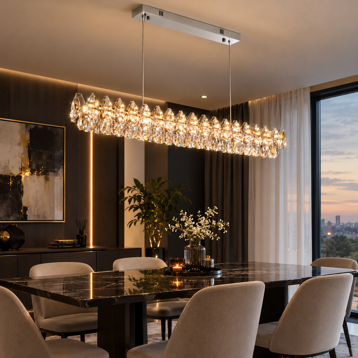 Romana Crystal Chandelier