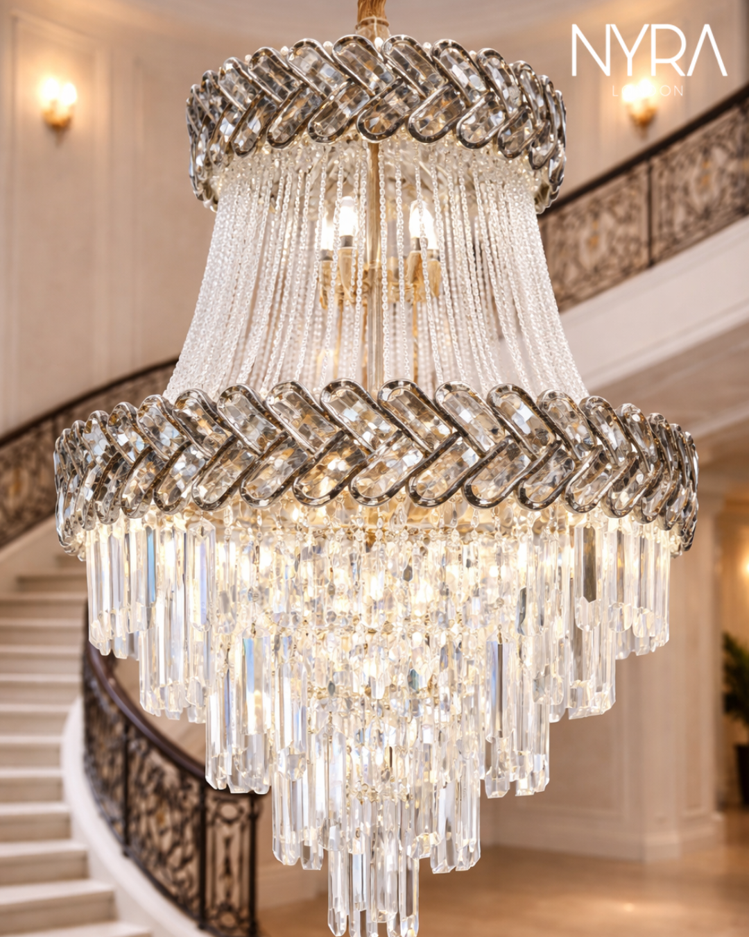 Royal Orchid Chandelier