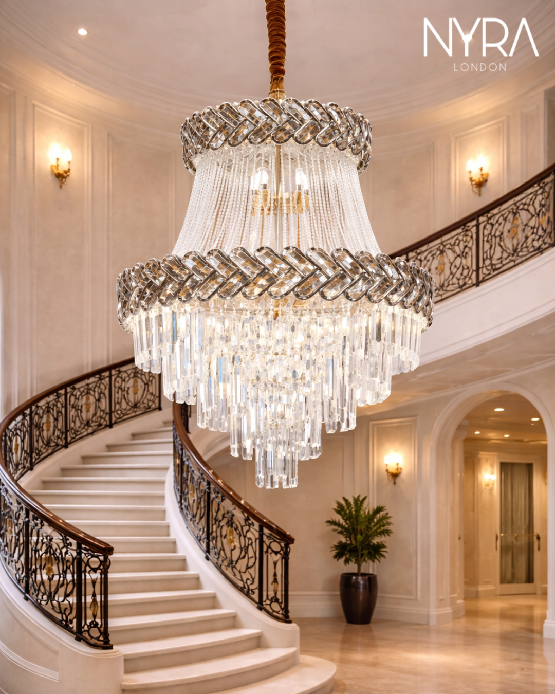 Royal Orchid Chandelier
