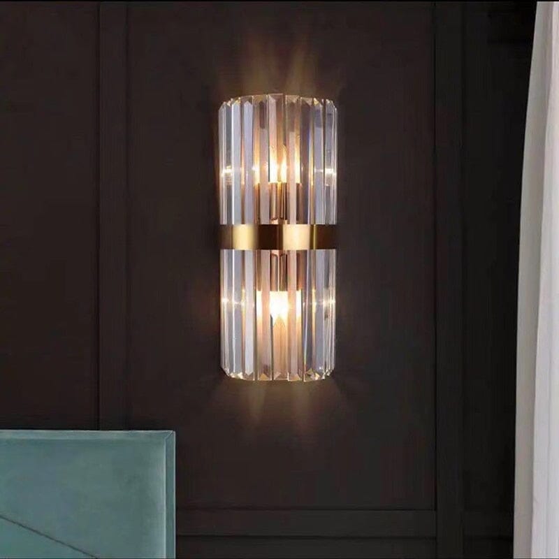 Angela Modern  LED Crystal Wall Light Fixtures