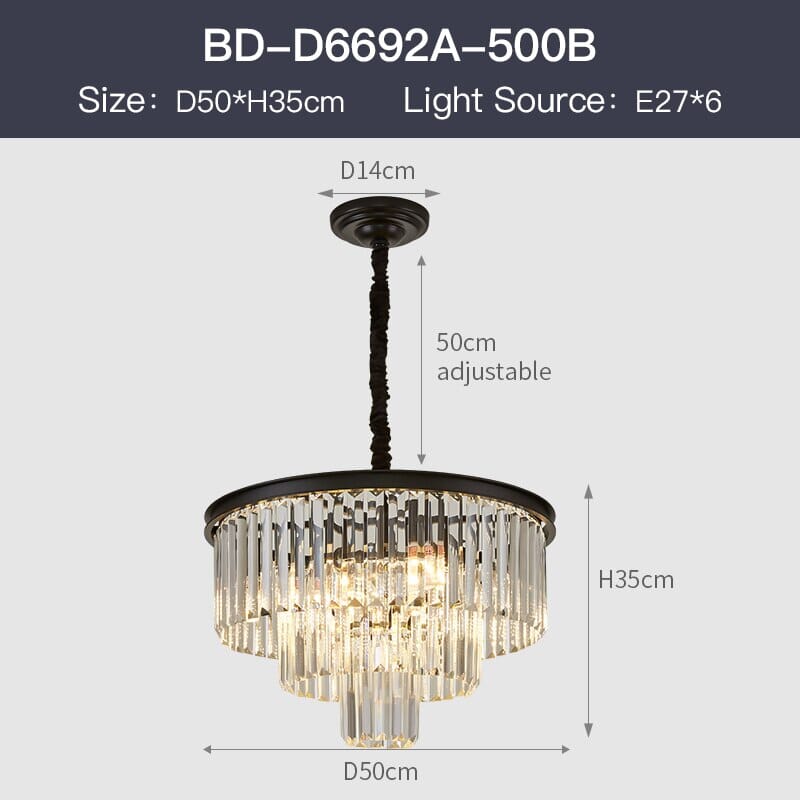 Quantum Ring Chandelier
