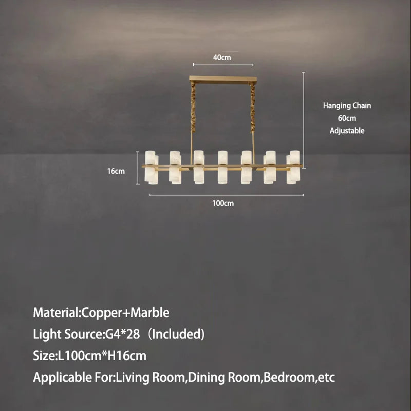 Kian Marble Lamp