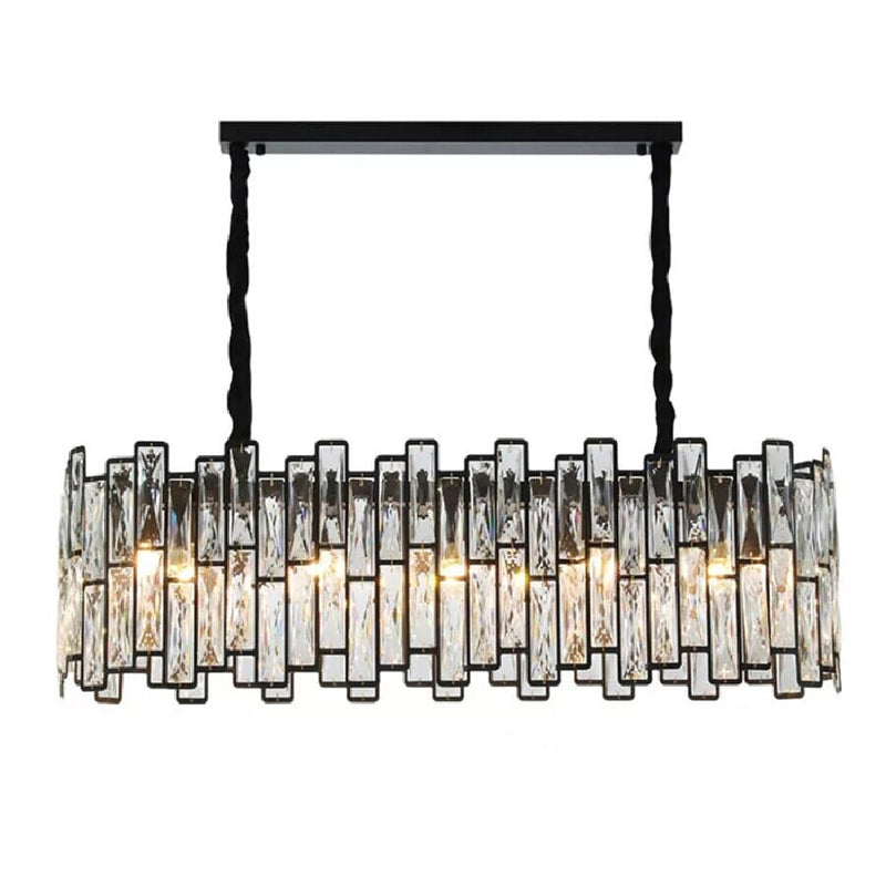 Roukeviar LED Crystal Chandelier