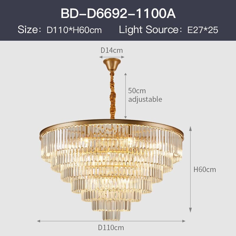 Quantum Ring Chandelier