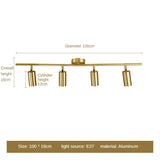Modern Golden LED Spotlights