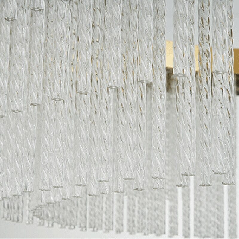 Postmodern Minimalist Luxury Crystal Chandelier