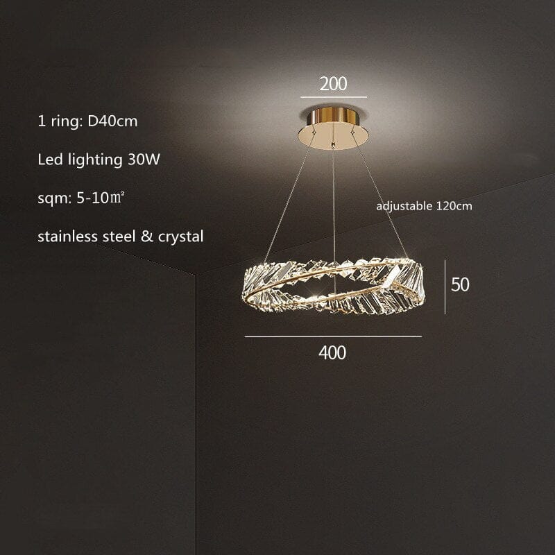 Grayson Ring Chandelier