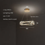 Crystal Luxtre Ring Chandelier
