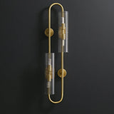 Holborn Bed Side Copper Glass Wall Light