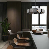 Industrial Style Black Metal Ceiling Chandeliers