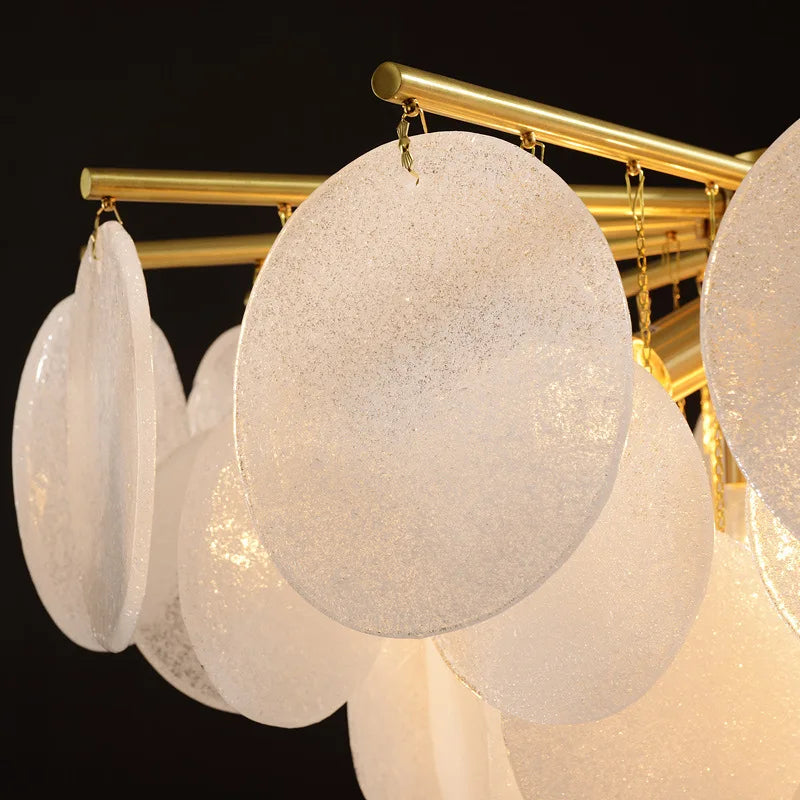 Victoria Diamond Frosted Glass Hanging Lamps