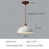 Minimal White Design LED Suspension Light