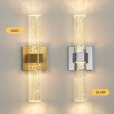 Crystal Bubble Shade LED Wall Lamps