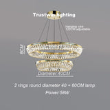 Ernest K9 crystal chandelier