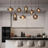 Nordic Restaurant Glass Pendant Lamp