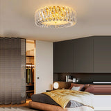 Crystal Round Lamparas Chandelier