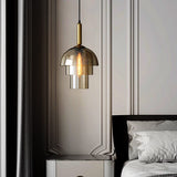 Vintage Art Champagne Glass Pendant Lamp