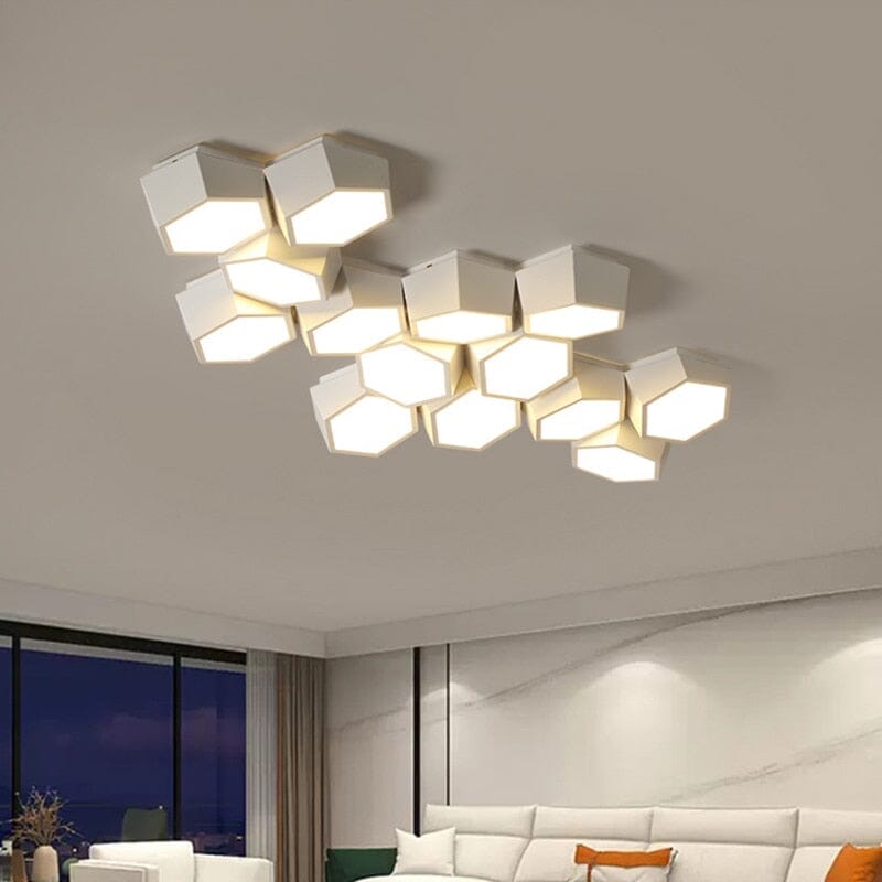Modern Geometry Alloy LED Ceiling Lights