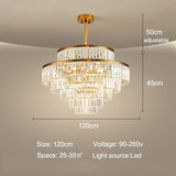 Luxury Crystal Large Chandelier