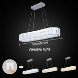 Tommy Crystal Oval Chandelier
