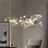 Modern Design Porcelain Leaves Pendant Lights