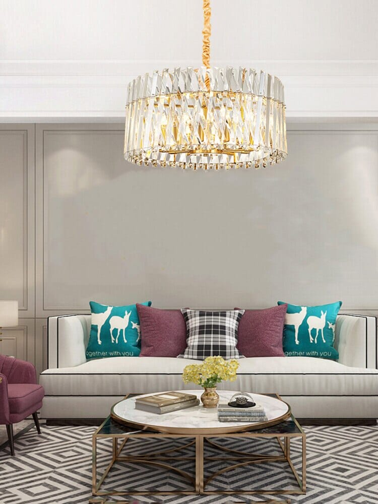 Medina Modern Luxury Crystal Transparent LED Lamp