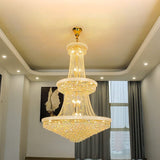Luxury Staircase LED Crystal Chandelier