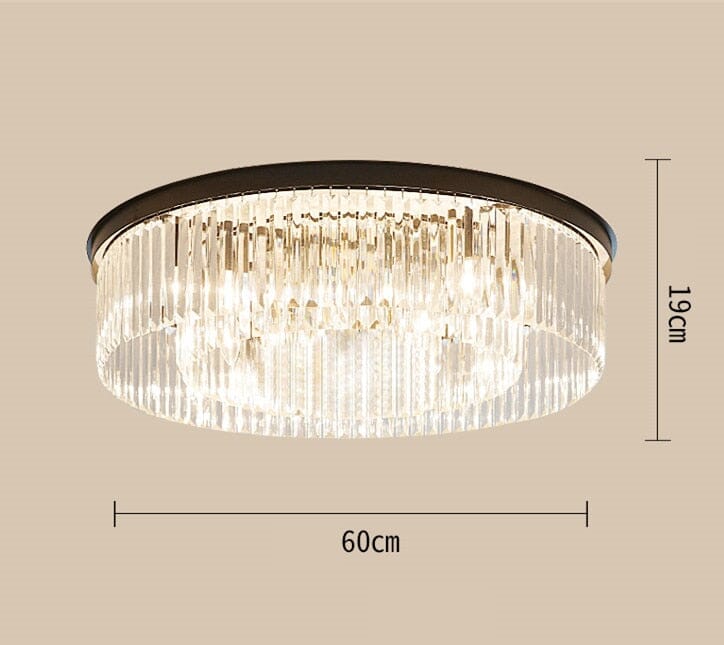 American K9 Crystal  Black Pendant Light