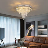 Luxury K9 Remote Control  Crystal LED Chandelier