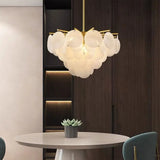 Victoria Diamond Frosted Glass Hanging Lamps
