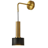 Modern Black And Gold Sconce Wall Lamps
