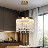 Modern Crystal Round Chandelier