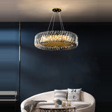 Crystal Round Lamparas Chandelier