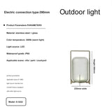 Modern Terrace Garden Outdoor Lights