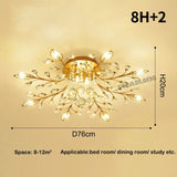 Crystal Flower Wall Chandelier