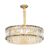 Round Simple Crystal Chandelier