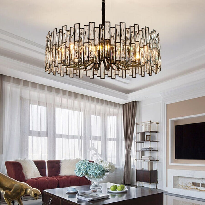 Roukeviar LED Crystal Chandelier