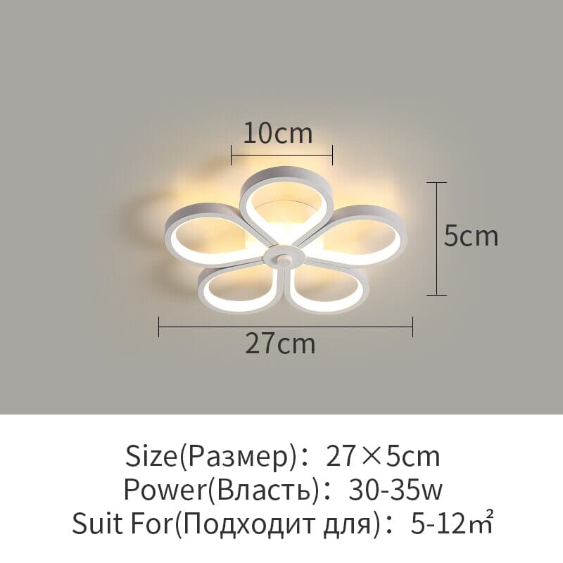 Flower Power Modern LED Ceiling Lights