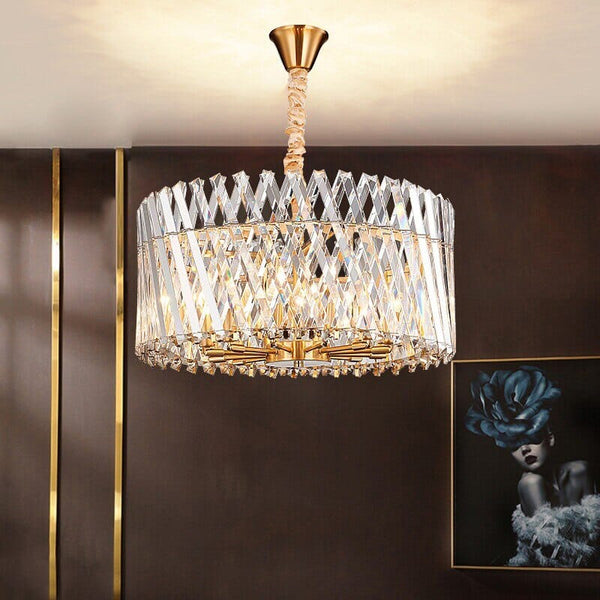 Medina Modern Luxury Crystal Transparent LED Lamp