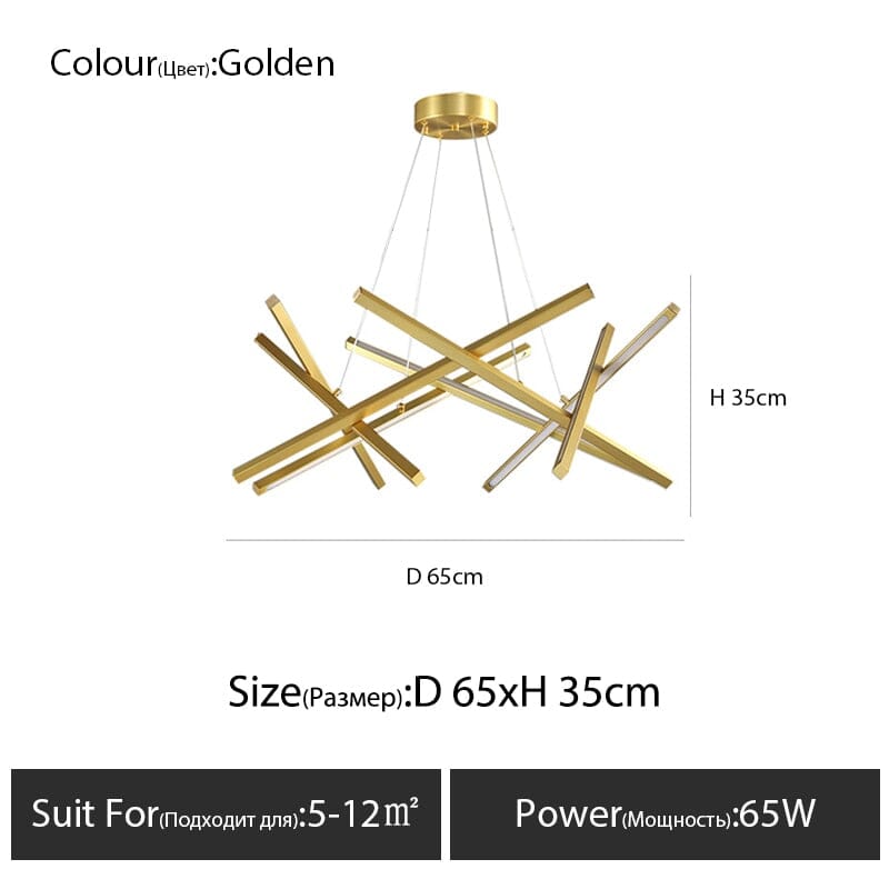 Branch Shaped Living Room Chandelier