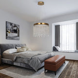 Modern Crystal Round Chandelier