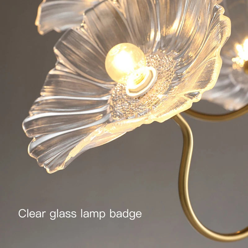 Coventry Luxury Gold Flower Design LED Chandelier
