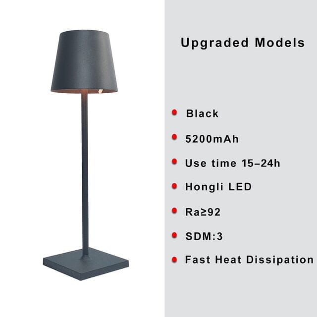 Dimmable Bedside Cordless Table Lamp