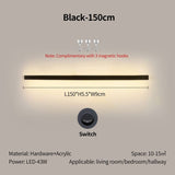 Long Strip Wall Lamp Shelf