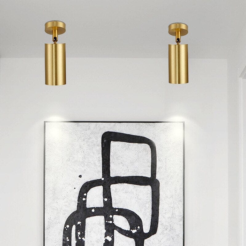 Modern Golden LED Spotlights