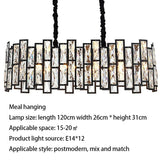 Roukeviar LED Crystal Chandelier